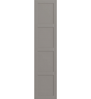 Monaco - Ikea PAX Compatible Doors Supermatt Dust Grey