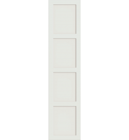 Monaco - Ikea PAX Compatible Doors Supermatt White