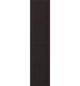 Monaco - Ikea PAX Compatible Doors Matt Black