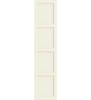 Monaco - Ikea PAX Compatible Doors Hi Gloss White