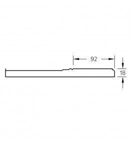 Marseille - Ikea PAX Compatible Doors 2295 x 372 (Pair of Doors)