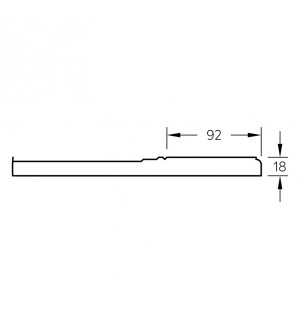 Marseille - Ikea PAX Compatible Doors 2295 x 372 (Pair of Doors)