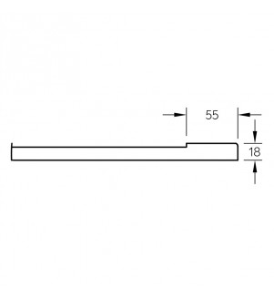 Saintes - Ikea PAX Compatible Doors 2295 x 372 (Pair of Doors)