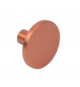 Como Knob Brushed Copper