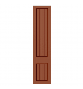 Lille - Ikea PAX Compatible Doors Supermatt Rusty Red