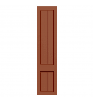 Lille - Ikea PAX Compatible Doors Supermatt Rusty Red