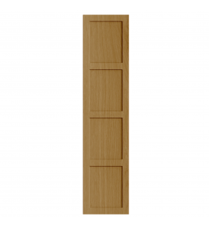 Monaco - Ikea PAX Compatible Doors Canella Oak