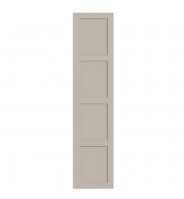 Monaco - Ikea PAX Compatible Doors White Grey