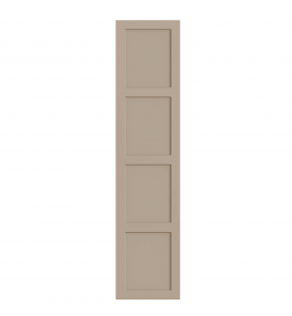 Monaco - Ikea PAX Compatible Doors Macademia