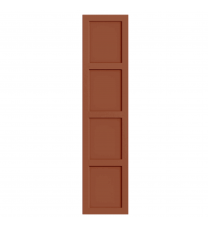 Monaco - Ikea PAX Compatible Doors Supermatt Rusty Red