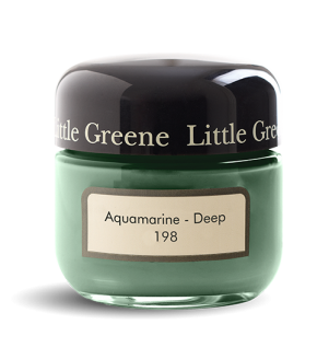 Little Greene Paints - Sample Aquamarine - Deep