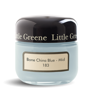 Little Greene Paints - Sample Bone China Blue - Mid