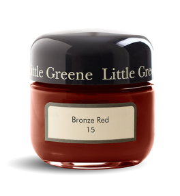 Little Greene Paints - Sample Bronze Red