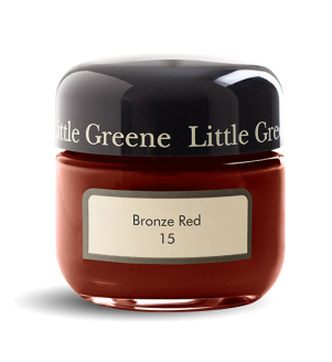 Little Greene Paints - Sample Bronze Red