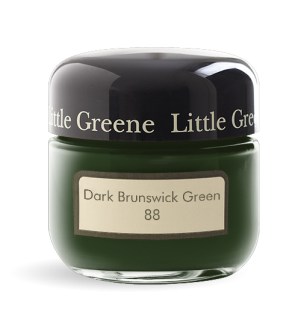 Little Greene Paints - Sample Dark Brunswick Green