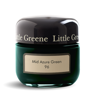 Little Greene Paints - Sample Mid Azure Green