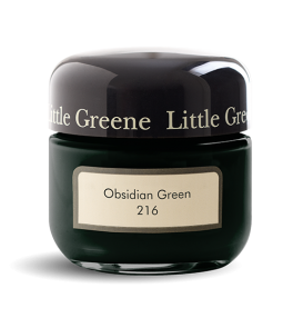 Little Greene Paints - Sample Obsidian Green