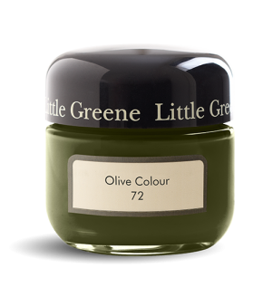Little Greene Paints - Sample Olive Colour