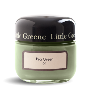 Little Greene Paints - Sample Pea Green