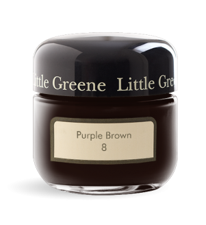 Little Greene Paints - Sample Purple Brown
