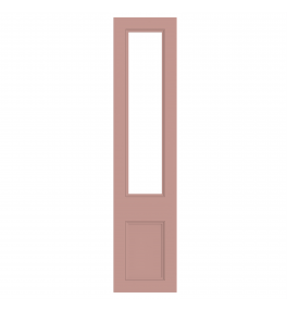 Marseille - Made to Measure - Open Frame Top Doors Matt Blush Pink