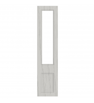 Marseille - Made to Measure - Open Frame Top Doors Paint Flow Matt Light Grey