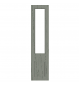 Marseille - Made to Measure - Open Frame Top Doors Paint Flow Matt Sage Green