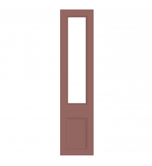 Marseille - Made to Measure - Open Frame Top Doors Supermatt Rusty Red