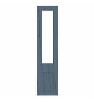 Marseille - Made to Measure - Open Frame Top Doors Paintflow Colonial Blue