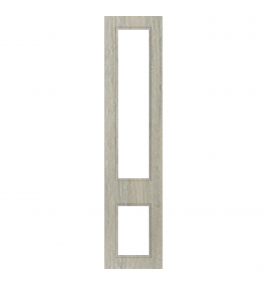 Marseille - Made to Measure - Open Frame Top and Bottom Doors Urban Oak