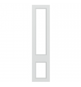 Marseille - Made to Measure - Open Frame Top and Bottom Doors Porcelain White