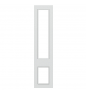 Marseille - Made to Measure - Open Frame Top and Bottom Doors Porcelain White