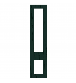 Marseille - Made to Measure - Open Frame Top and Bottom Doors Paint Flow Matt Fir Green