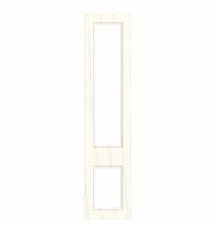 Marseille - Made to Measure - Open Frame Top and Bottom Doors Paint Flow Matt White