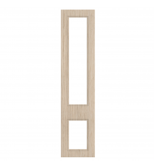 Marseille - Made to Measure - Open Frame Top and Bottom Doors Cremona Oak Cotta