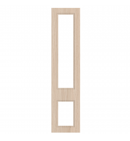 Marseille - Made to Measure - Open Frame Top and Bottom Doors Light Vicenza Oak