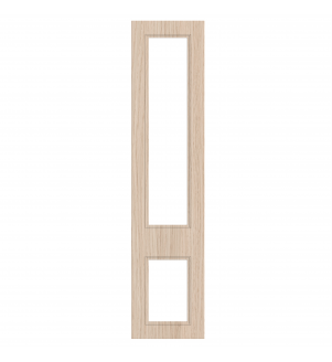 Marseille - Made to Measure - Open Frame Top and Bottom Doors Light Vicenza Oak