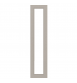 Marseille - Made to Measure - Open Frame Full Doors Matt Pebble