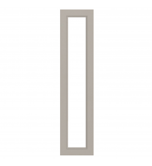 Marseille - Made to Measure - Open Frame Full Doors Matt Pebble