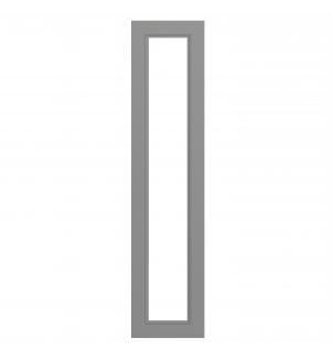 Marseille - Made to Measure - Open Frame Full Doors Supermatt Dust Grey