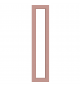 Marseille - Made to Measure - Open Frame Full Doors Matt Blush Pink