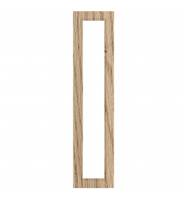 Marseille - Made to Measure - Open Frame Full Doors Halifax Natural Oak