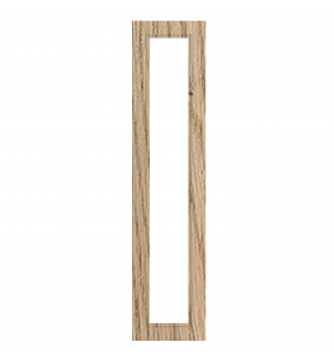 Marseille - Made to Measure - Open Frame Full Doors Halifax Natural Oak