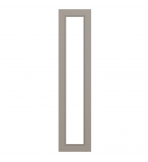 Marseille - Made to Measure - Open Frame Full Doors Matt Stone Grey