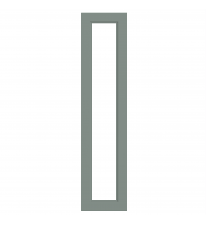 Marseille - Made to Measure - Open Frame Full Doors Matt Sage Green