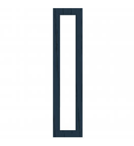 Marseille - Made to Measure - Open Frame Full Doors Paint Flow Matt Indigo Blue