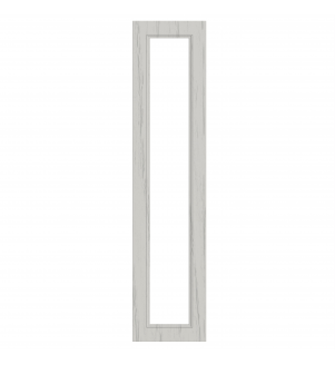Marseille - Made to Measure - Open Frame Full Doors Paint Flow Matt Light Grey