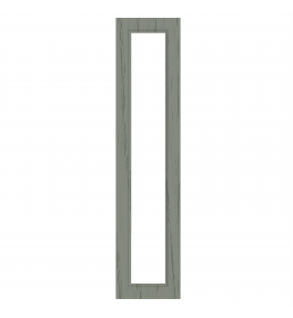 Marseille - Made to Measure - Open Frame Full Doors Paint Flow Matt Sage Green