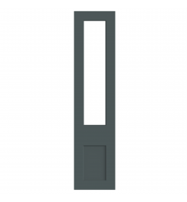 Lyon - Made to Measure - Open Frame Top Doors Matt Kombu Green
