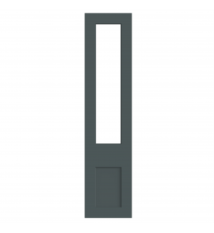 Lyon - Made to Measure - Open Frame Top Doors Matt Kombu Green
